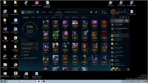 conta lol com bastante skin, barata, com todos os champs - League of Legends