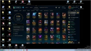 conta lol com bastante skin, barata, com todos os champs - League of Legends