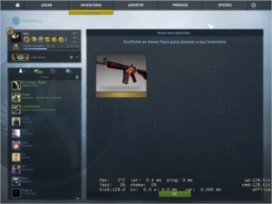M4a4 | Uivo Nova De Fabrica - Counter Strike CS
