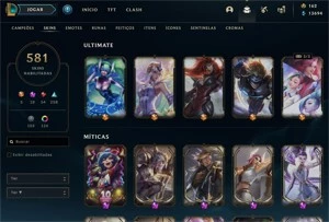 Conta LOL Para Sair Ja