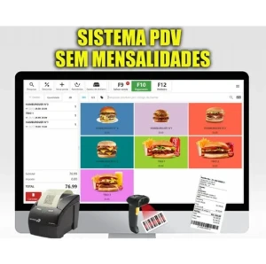 Sistema Pdv – Controle De Vendas, Pedidos, Estoque E Mais - Outros