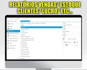 Sistema Pdv – Controle De Vendas, Pedidos, Estoque E Mais - Outros