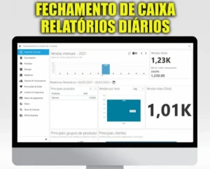 Sistema Pdv – Controle De Vendas, Pedidos, Estoque E Mais - Outros