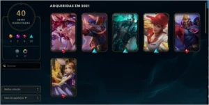 Conta diamante 1 - League of Legends LOL