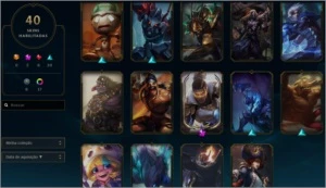 Conta diamante 1 - League of Legends LOL