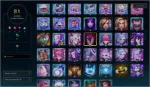 Conta diamante 1 - League of Legends LOL