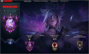 Conta de League of legends Smurf LOL