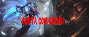 CONTA COM MUITA SKIN - League of Legends LOL