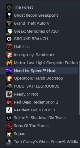 VENDO CONTA STEAM COM OS MELHORES JOGOS