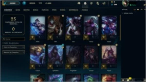 CONTA OURO1 QUASE TODOS ADCs - League of Legends LOL