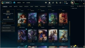 CONTA OURO1 QUASE TODOS ADCs - League of Legends LOL