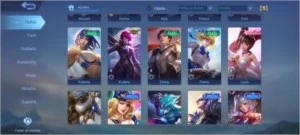 Mobile Legends: Bang Bang - Conta com 51 Heróis e 80 Skins