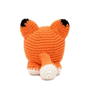 Raposa Bola Amigurumi Artesanal para Bebê - Artesanato e Personalizados