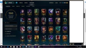 CONTA LEAGUE OF LEGENDS RANKED COM SKIN DJ SONA LOL