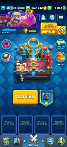 Conta Clash Royale