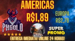 Prata Albion | Americas | Entrega Imediata 24H