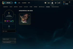 Prata 4 com 120 Champs e 60 Skins ( Mais de 150 Jogos ) - League of Legends LOL