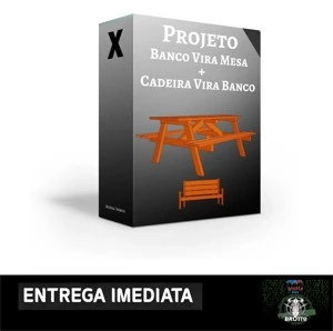 Projeto Banco Vira Mesa Dobrável - Outros