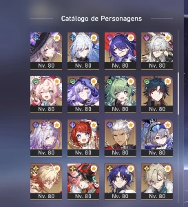 Conta honkai star Rail vários T5 - Others
