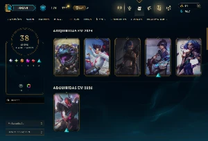 Conta lol Kayle Juiza 2011 - League of Legends