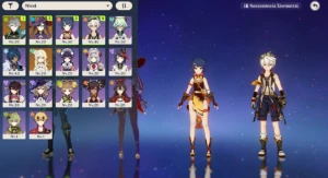 AR28 - Alhaitham + BIS + Mona + 14 tiros - Genshin Impact