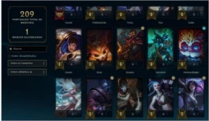 CONTA MESTRE TOP 1 EZ MUNDO - League of Legends LOL