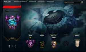 CONTA MESTRE TOP 1 EZ MUNDO - League of Legends LOL