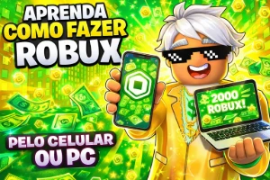 Aprenda Como Fazer Robux Pelo Celular ou PC - Roblox