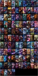 Conta League of Legends 104 skins e 119 champions LOL