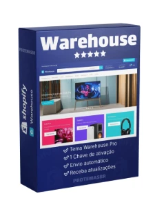 Tema Warehouse Shopify Atualizado + Chave de Ativação - Sites, Lojas e Sistemas Prontos Sites e Scripts