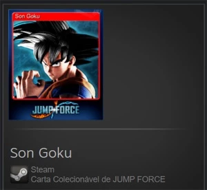 Carta Colecionável de JUMP FORCE (Steam) - Son Goku