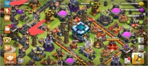 CV 13. PRONTA PRA GUERRAS E LIGAS. top a venda. - Clash of Clans