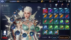 CONTA MIR4 LVL 55 COM 56K PODER