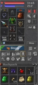 Knight LVL 72 Relembra / Skills 78/71 ML 7 - Tibia