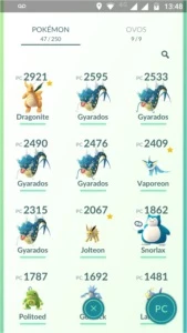 Conta Pokémon Go Lv 30 Sem Time - Premium #02