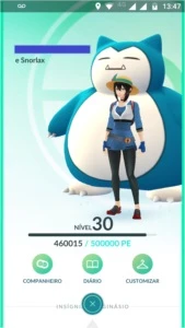 Conta Pokémon Go Lv 30 Sem Time - Premium #02