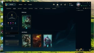 Conta Lol Smurf GOLD 2 - League of Legends