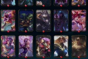 conta lol com 637 skins - League of Legends