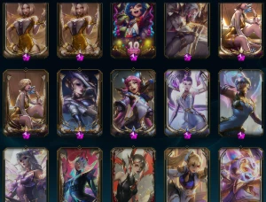 conta lol com 637 skins - League of Legends