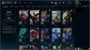 Conta de league of legends LOL