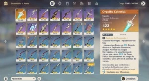 Conta Com Venti C3, Fisch C6, Espadao Nat5. - Genshin Impact