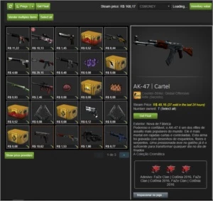 Conta Steam Com CSGO(skins), GTA e outros jogos - Counter Strike