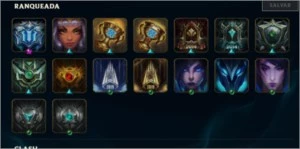 CONTA LOL ALL CHAMPS PLAT2 235 SKINS ETERNOS ATIVOS - League of Legends