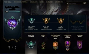 CONTA LOL ALL CHAMPS PLAT2 235 SKINS ETERNOS ATIVOS - League of Legends