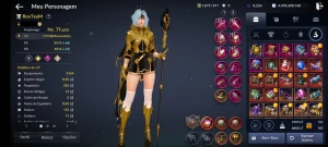 Conta do Black Desert Mobile Arquimaga lev 71