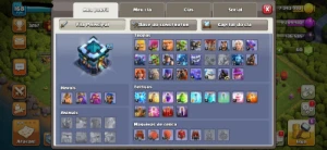 Cv13 Recente Barato Bem Upado unico dono troca nick gratis - Clash of Clans