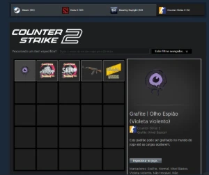 Conta Steam com alguns jogos