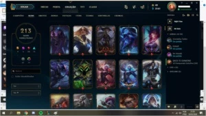 Conta lol Prata 1 231 Skins - League of Legends