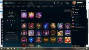Conta lol Prata 1 231 Skins - League of Legends