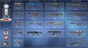 [VENDA] CONTA VALORANT - 110 SKINS ARMA | 9 SKINS FACA